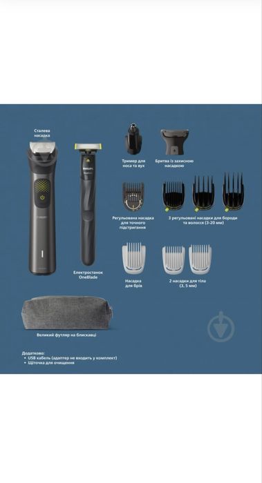 Тример універсальний Philips MG9530/15 серії 9000 (13-в-1)