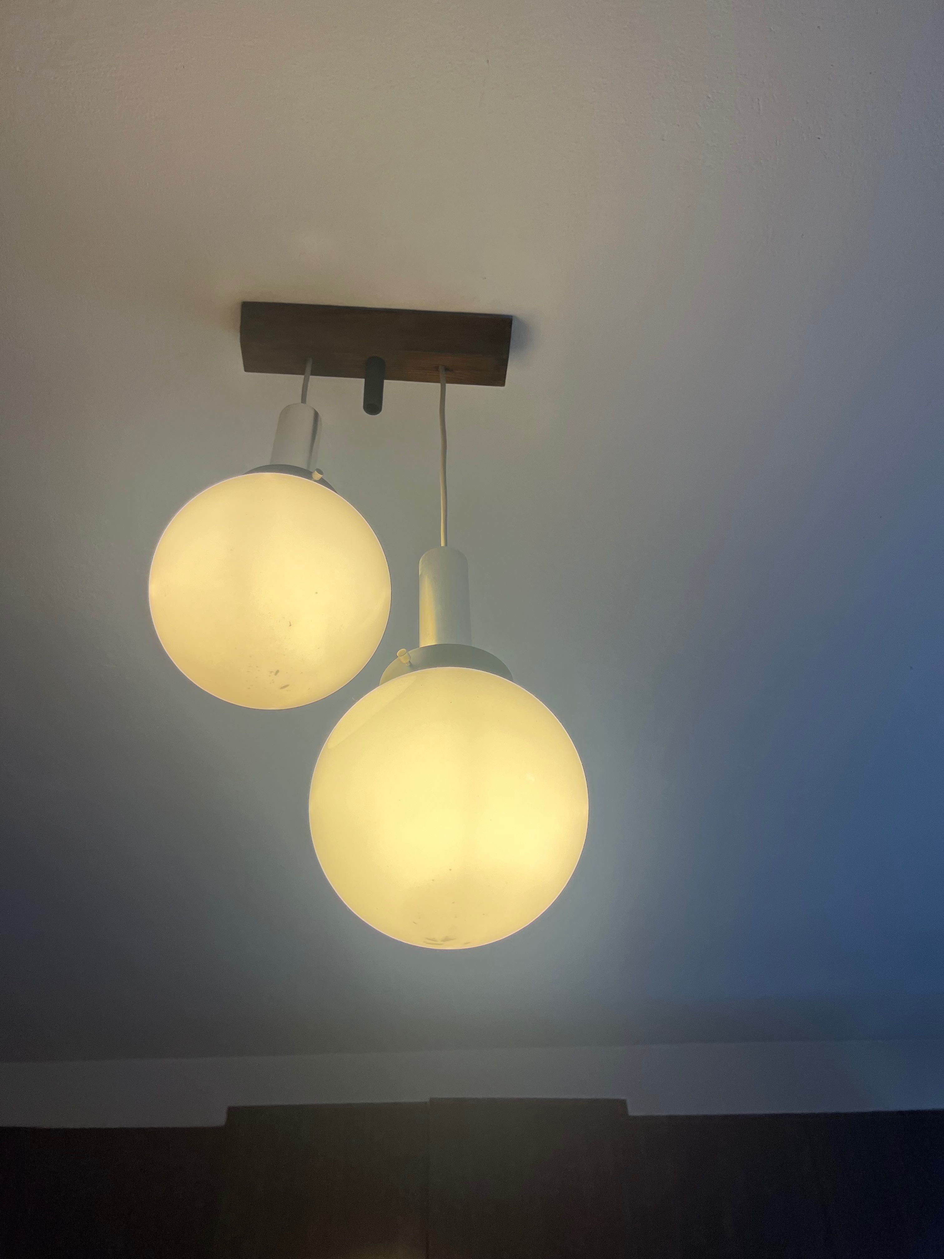 Lampa sufitowa PRL Pewex vintage