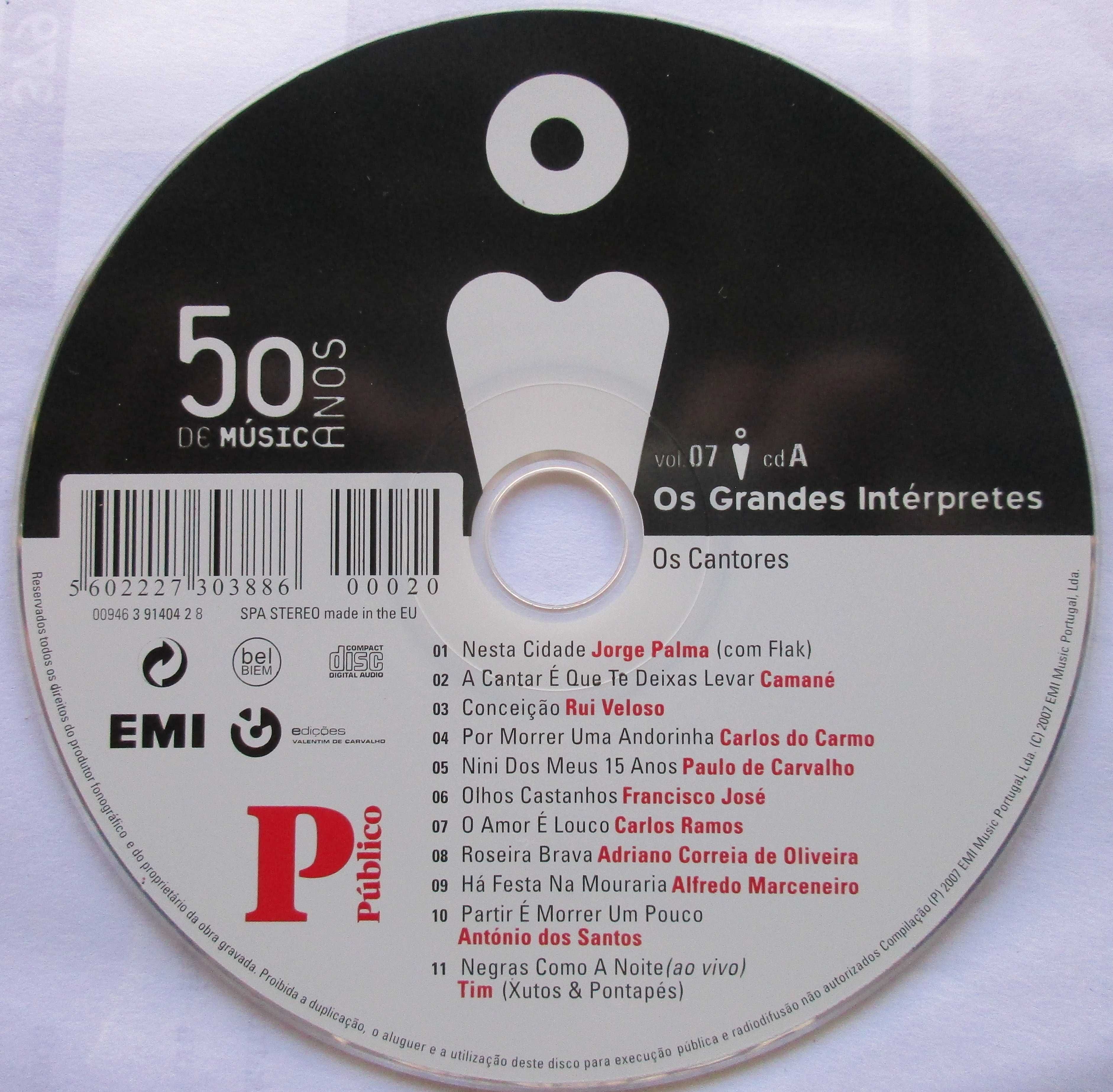 Os Grandes Intérpretes - - - - - [50 Anos de Música Portuguesa] 3 X CD