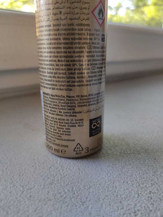 Pianka Wellaflex stylizująca