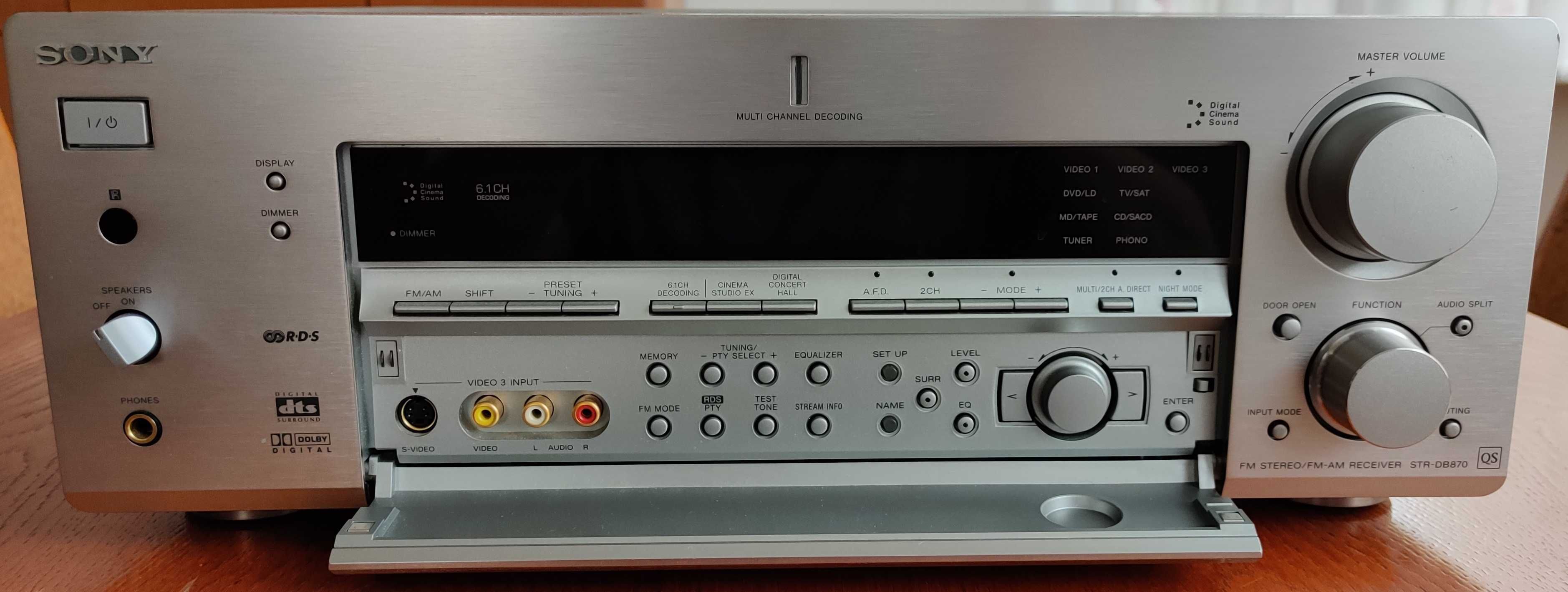 Wzmacniacz SONY STR-DB870 QS amplituner +pilot