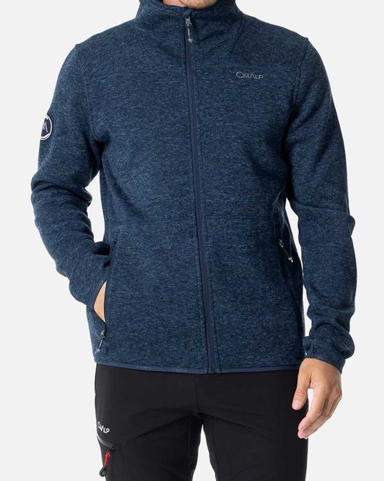 Чоловіча тепла флісова кофта на молнії\Німеччина\р.48-50