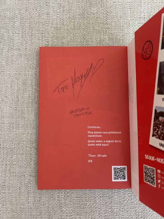 Livro Team Strada Autografado