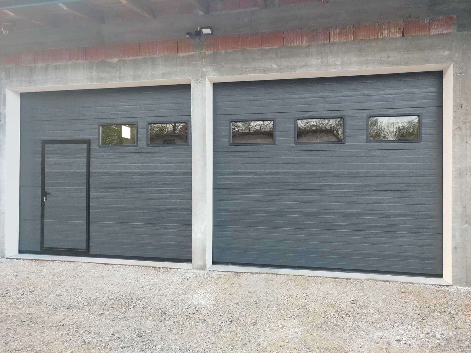 Brama przemysłowa bramy pionowa VERTICAL skośna przewyższenie