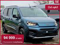 Fiat Doblo Combi L2H1 AT8 1.5 130KM !! Radio 10" !! Dostęp Bezkluczykowy !!