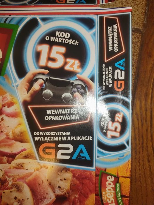 Kod 15 zł na G2A