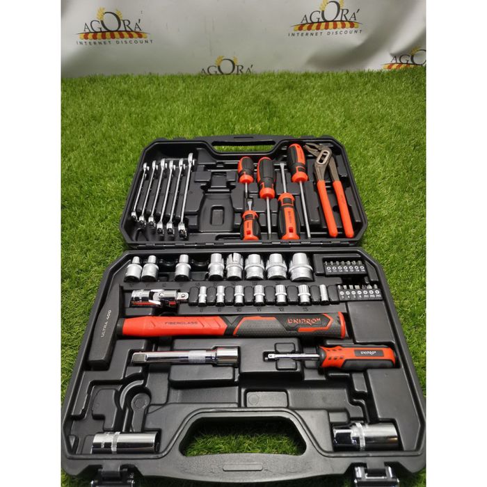 Універсальний набір інструментів DNIPRO-M ULTRA, 1/2, 1/4, S2, S-Lock