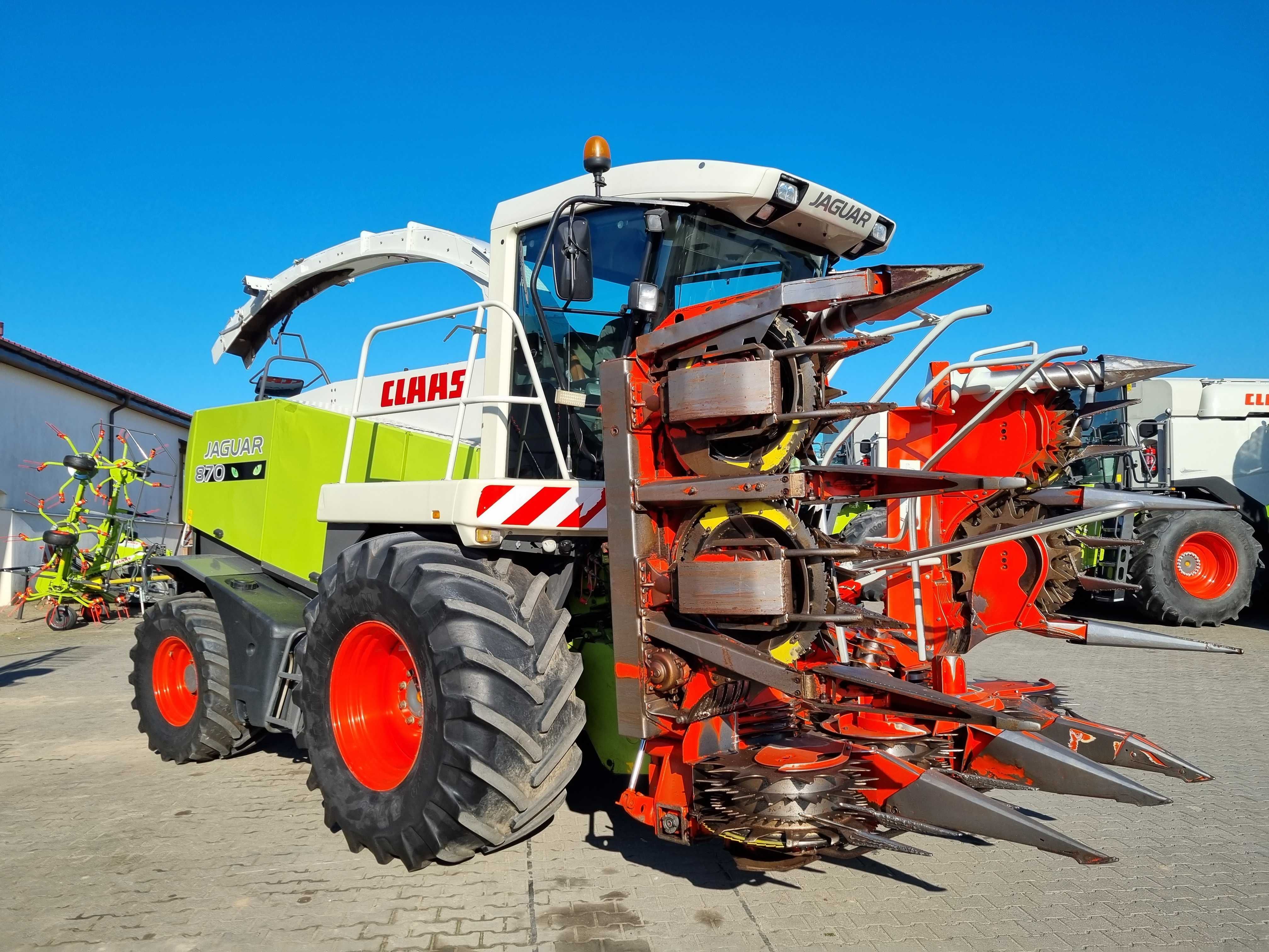 Sieczkarnia Claas Jaguar 870 4x4 Kemper stan bdb