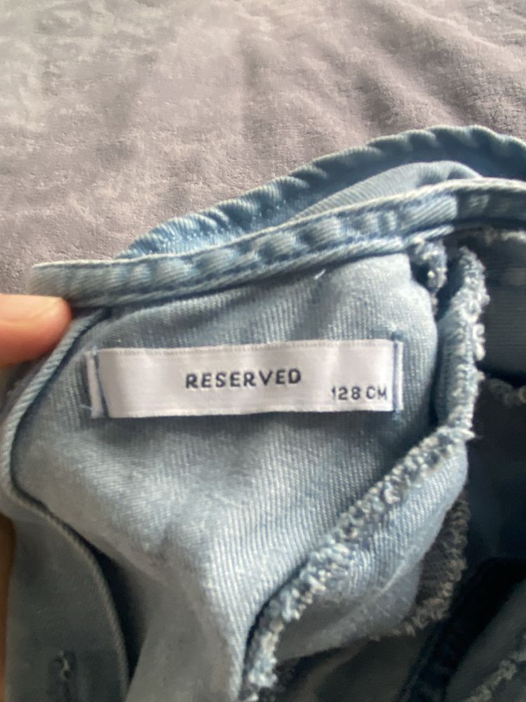 Kombinezon Reserved jeans blekitny
