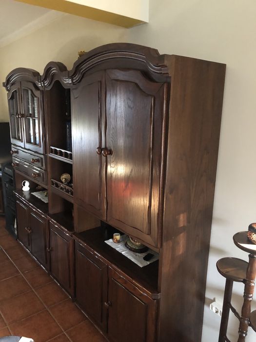 Movel de Sala com vitrine