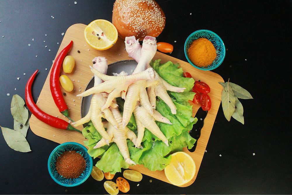 Лапы куриные и другие субпродукты