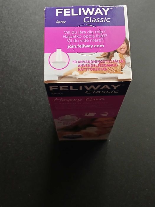 Feliway Classic Spray 60ml *spray do transportu*nowy i oryginalny