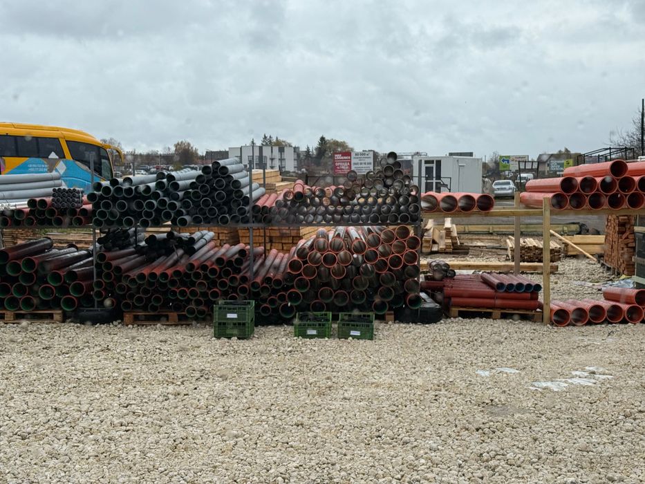 Гофровані, каналізаційні, дренажні труби,пе труби, фітинги