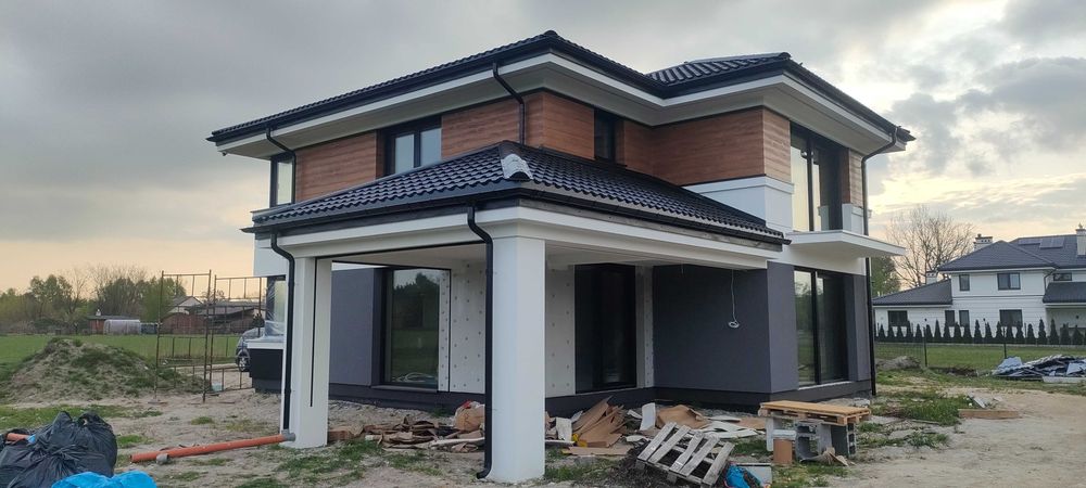 Elewacje, Docieplenia Budynków , STYROPIAN-WEŁNA, Ocieplenia PIANĄ PUR
