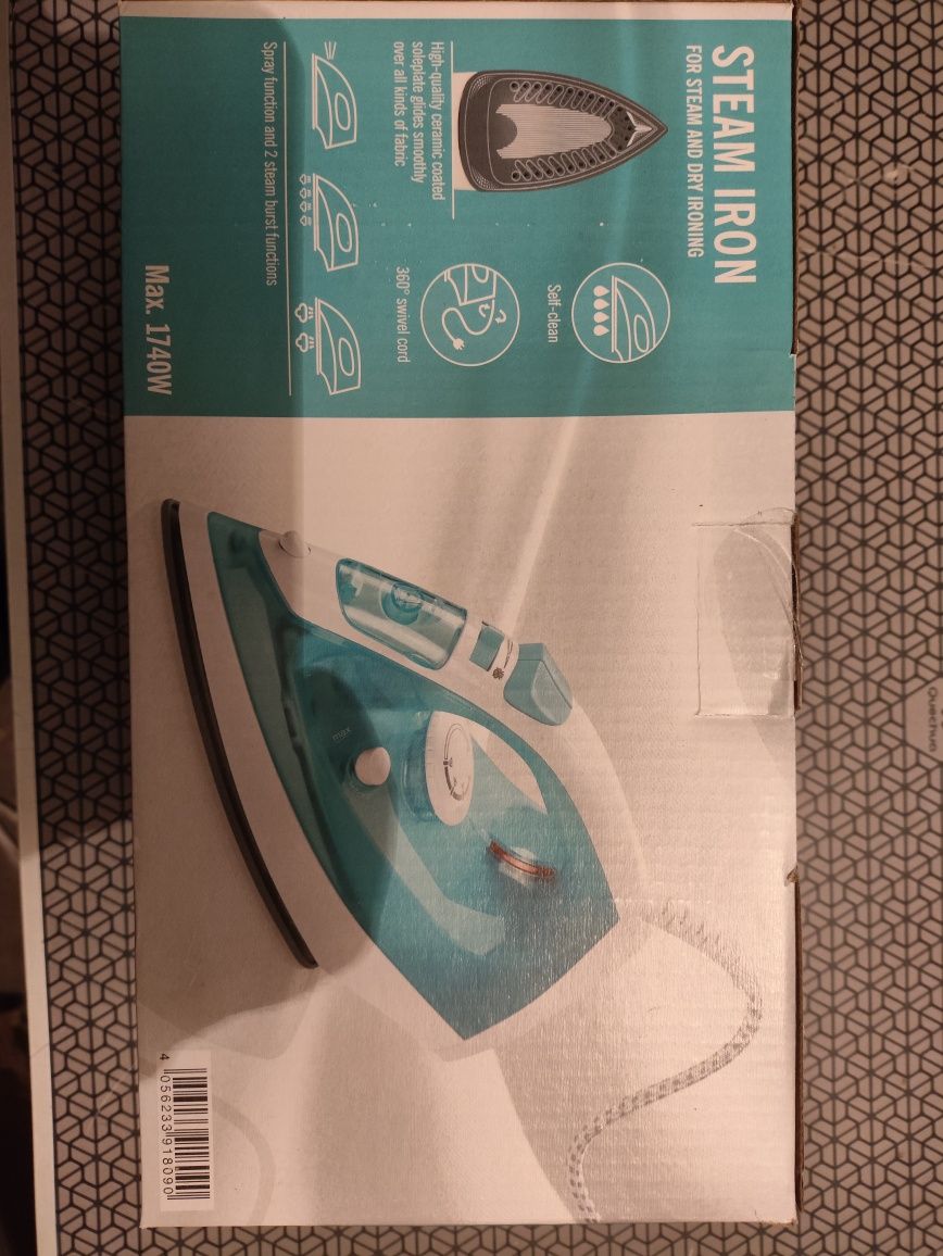 Steam iron żelazko parowe 3 nowe