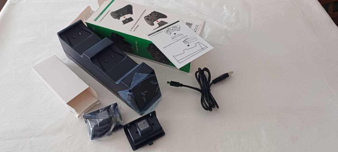Xbox зарядна станція   1000mAh YCC-XB063 , з акумуляторами 1200 мА