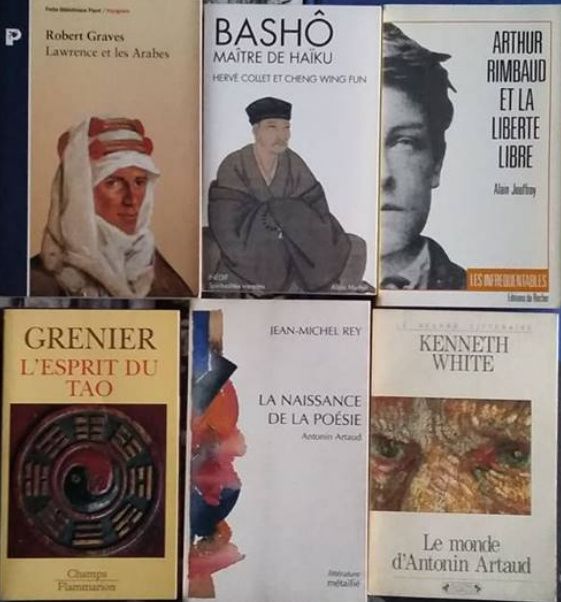 Literatura: Artaud/ Breytenbach/ Chatwin/ F. Capra/ Rimbaud/ Miller/