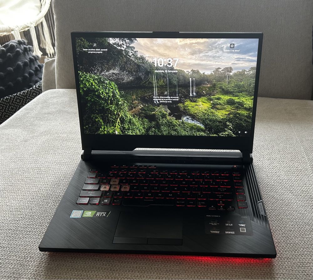 Asus rog i5 16gb 512ssd rtx2060