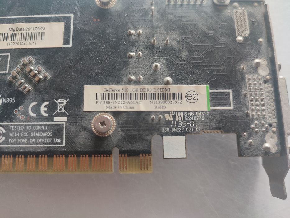 Karta graficzna GeForce 510 1gb DDR3 D/HDMI