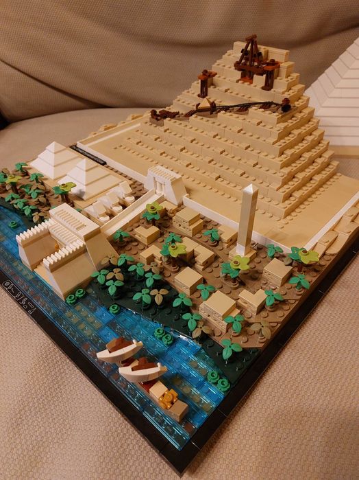 LEGO® 21058 Architecture - Piramida Cheopsa - kompletny