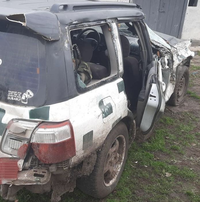 Subaru Forester після фронту – на відновлення / запчастини