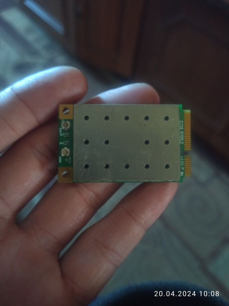 Модуль atheros ar5bxb63 wi-fi 802.11 b/g wlan mpci-e card