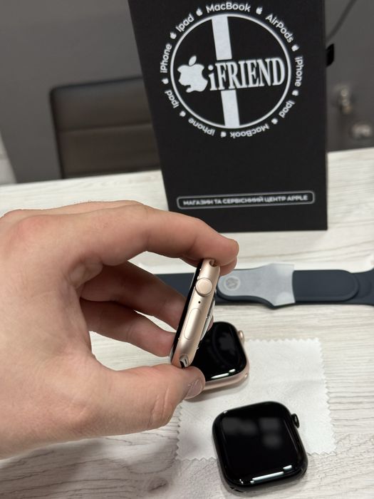Apple watch 10 series 46mm rose gold/ Black стан нового