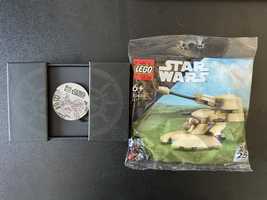 Lego Star Wars Moneta kolekcjonerska Bitwa o Yavin + 30680 AAT polybag