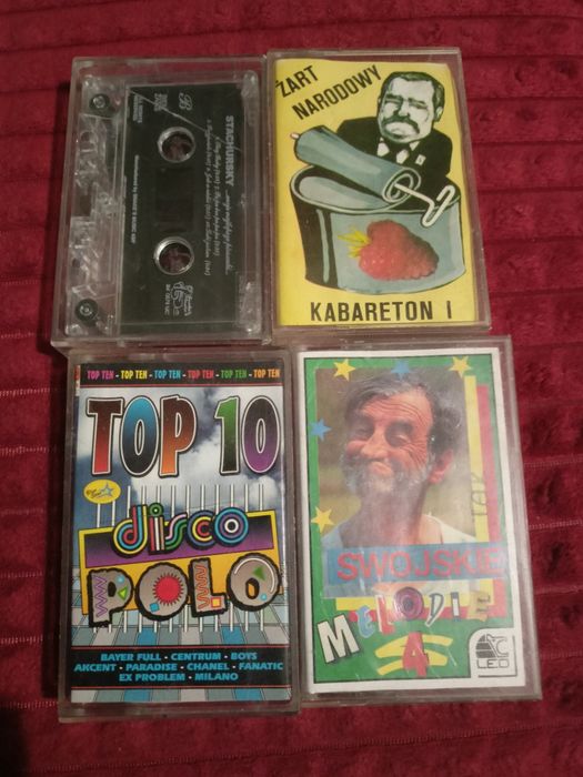 Kasety magnetofonowe 4szt.