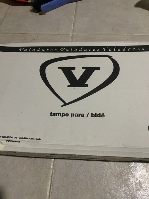 Tampa para bidé Valadares branca