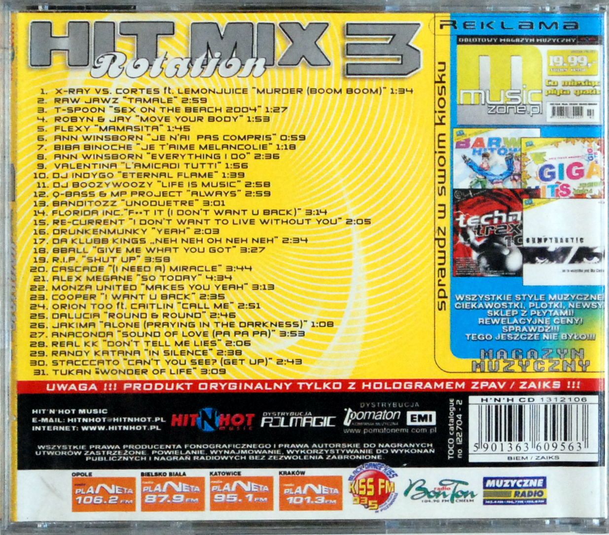 (CD) VA - Hit Mix Rotation Vol. 3