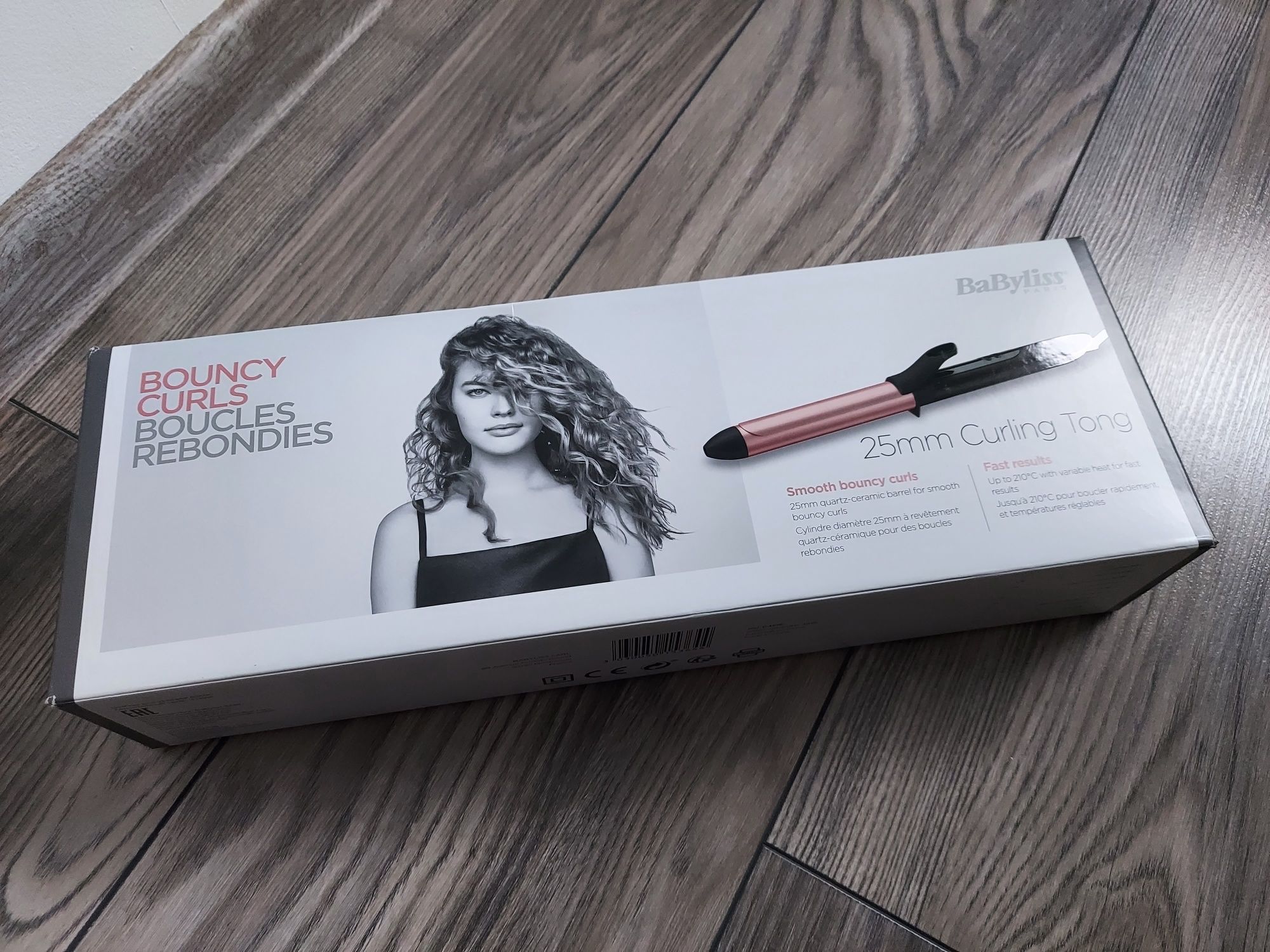 Lokówka do włosów BaByliss Bouncy Curls 25mm Curling Tong + GRATIS