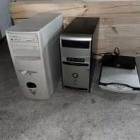 2x komputer PC, skaner, dekoder