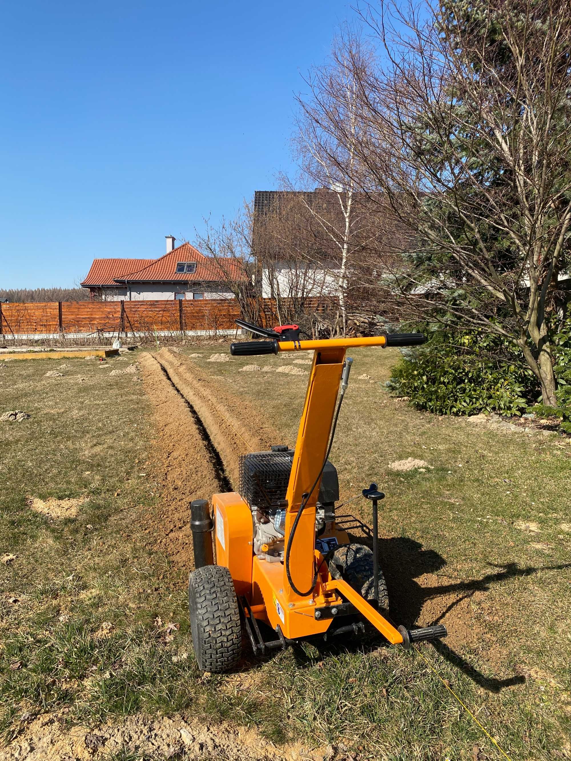 Glebogryzarka separacyjna  / przygotowanie terenu pod trawnik / Kraków