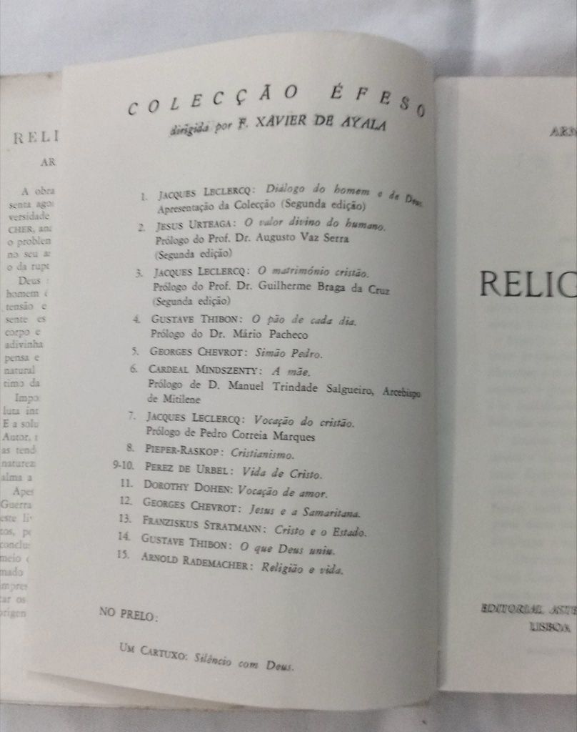 Religião e Vida - Arnold Rademacher