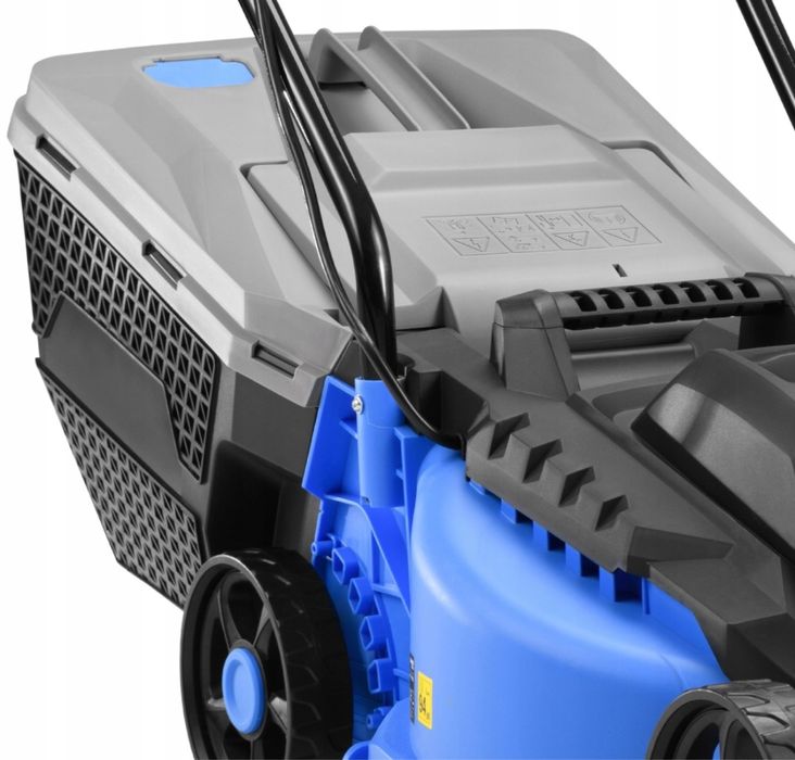 Kosiarka Elektryczna Ogrodowa do Trawy 2000W 30L Mocna Lekka Zawrotna