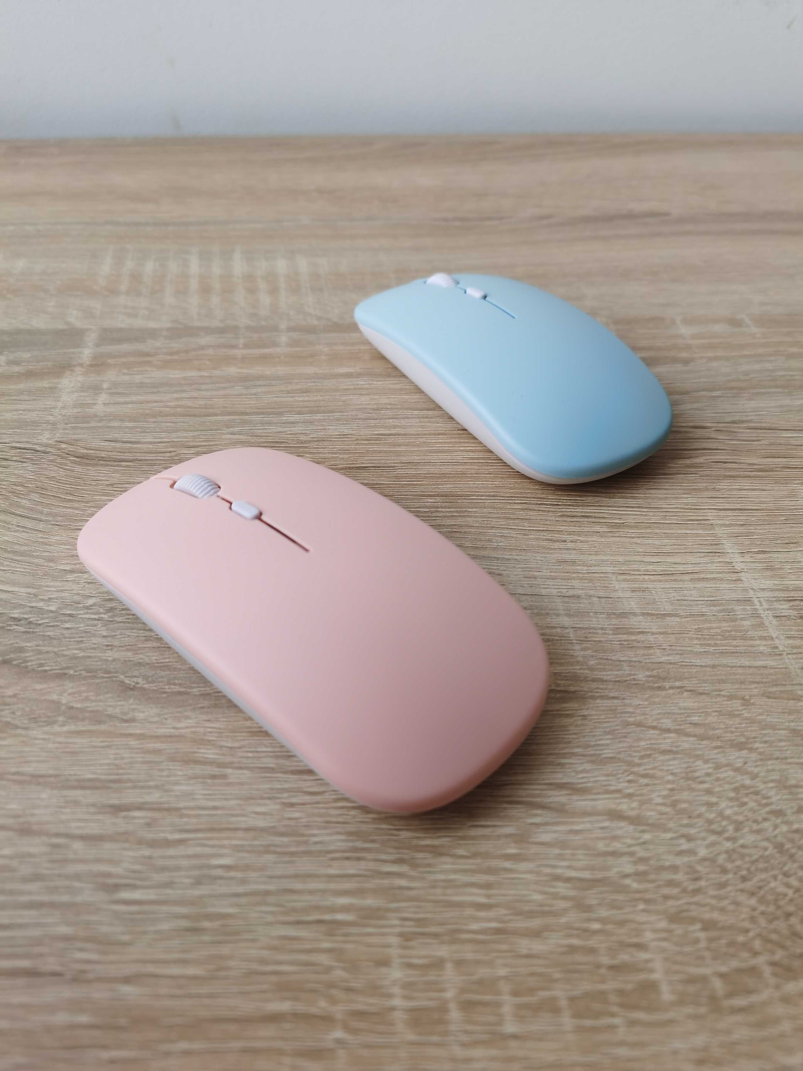 Bluetooth мышка, розовая