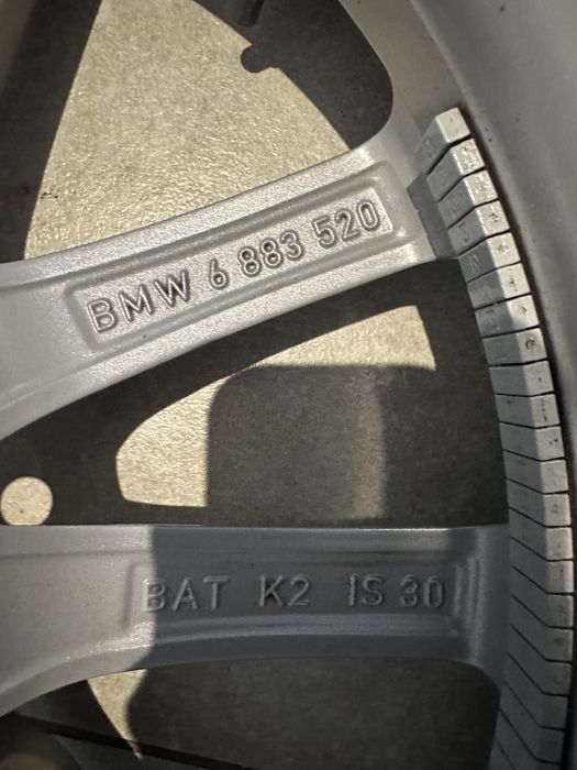 4x Koła zimowe BMW | 17” Felgi + opony Bridgestone Run Flat