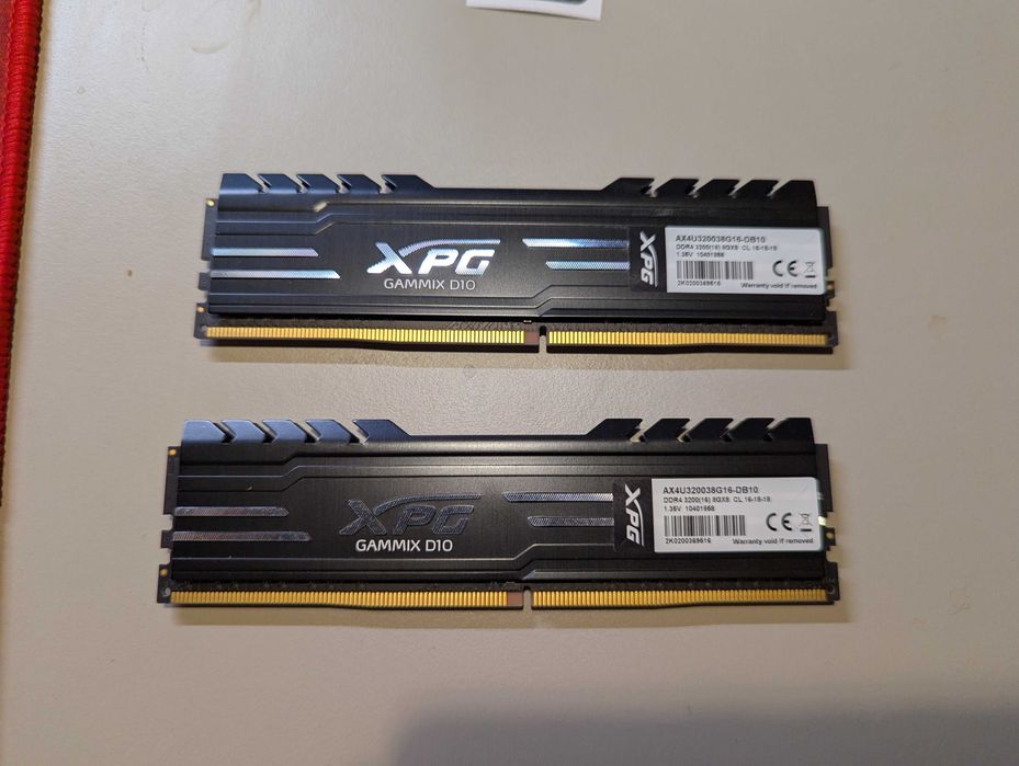ADATA 16GB (2x8GB) 3200MHz CL16 XPG Gammix D10 Black