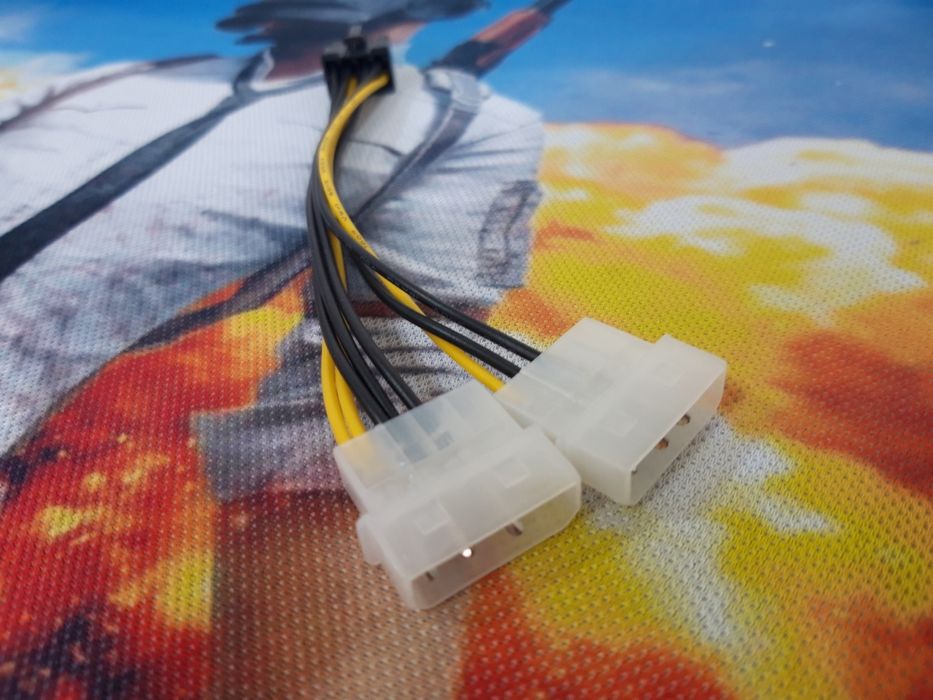 Перехідник живлення  відеокарти 2molex - 8pin/6pin/SATA-6pin