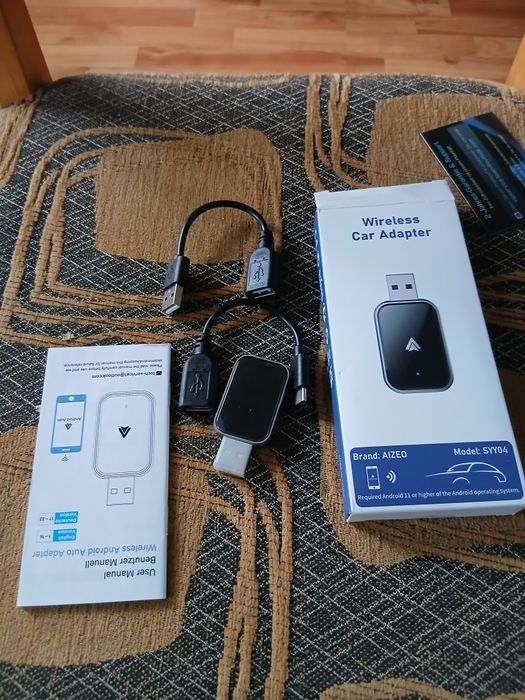 bezprzewodowy adapter samochodowy bluetooth, WiFi nowe