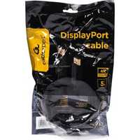 Кабель мультимедійний Display Port to Display Port 5m