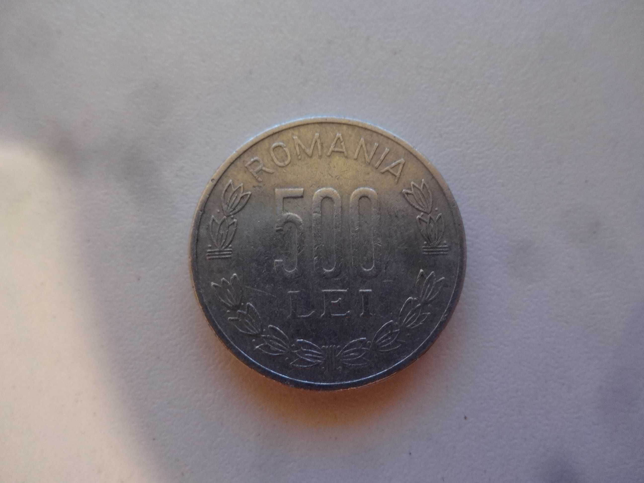 Moneta Rumunia ROMANIA 500 Lei 1999