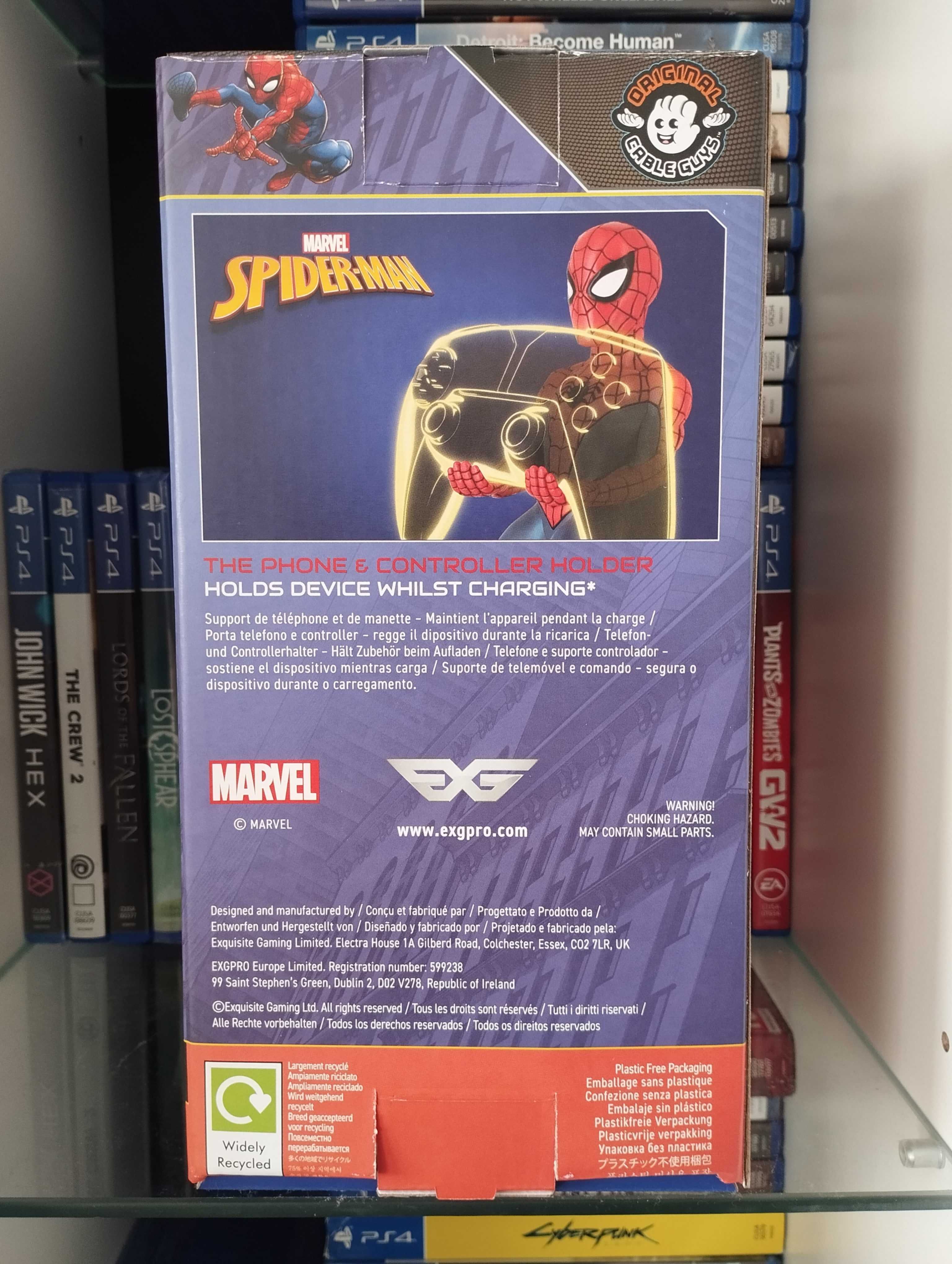 Stojak Podstawka Na Pada PS4/PS5 Playstation Spider-Man