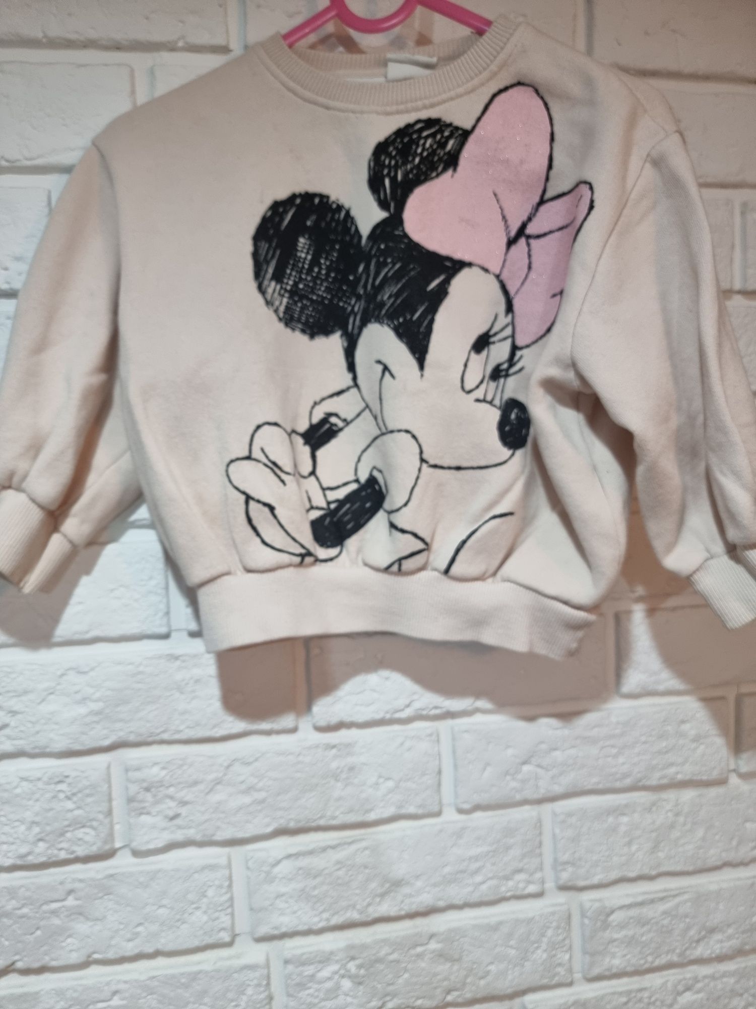 Bluza zara 92 myszka minnie