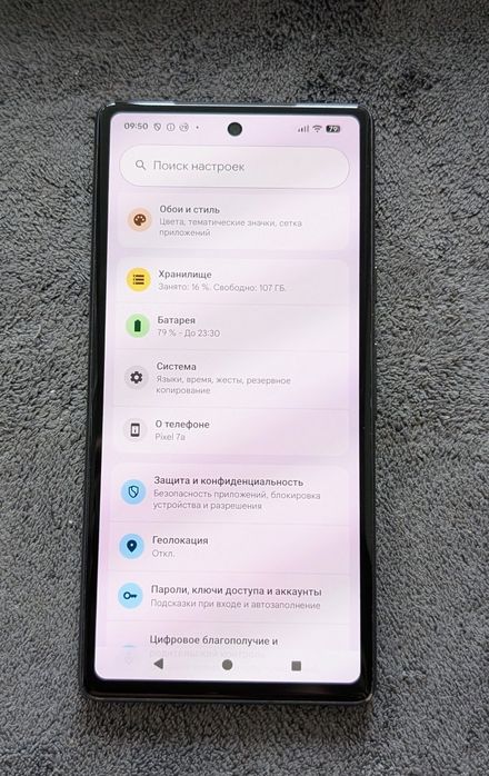 Google pixel 7a 8/128Gb 90Hz Black 16 Android Unlocked!