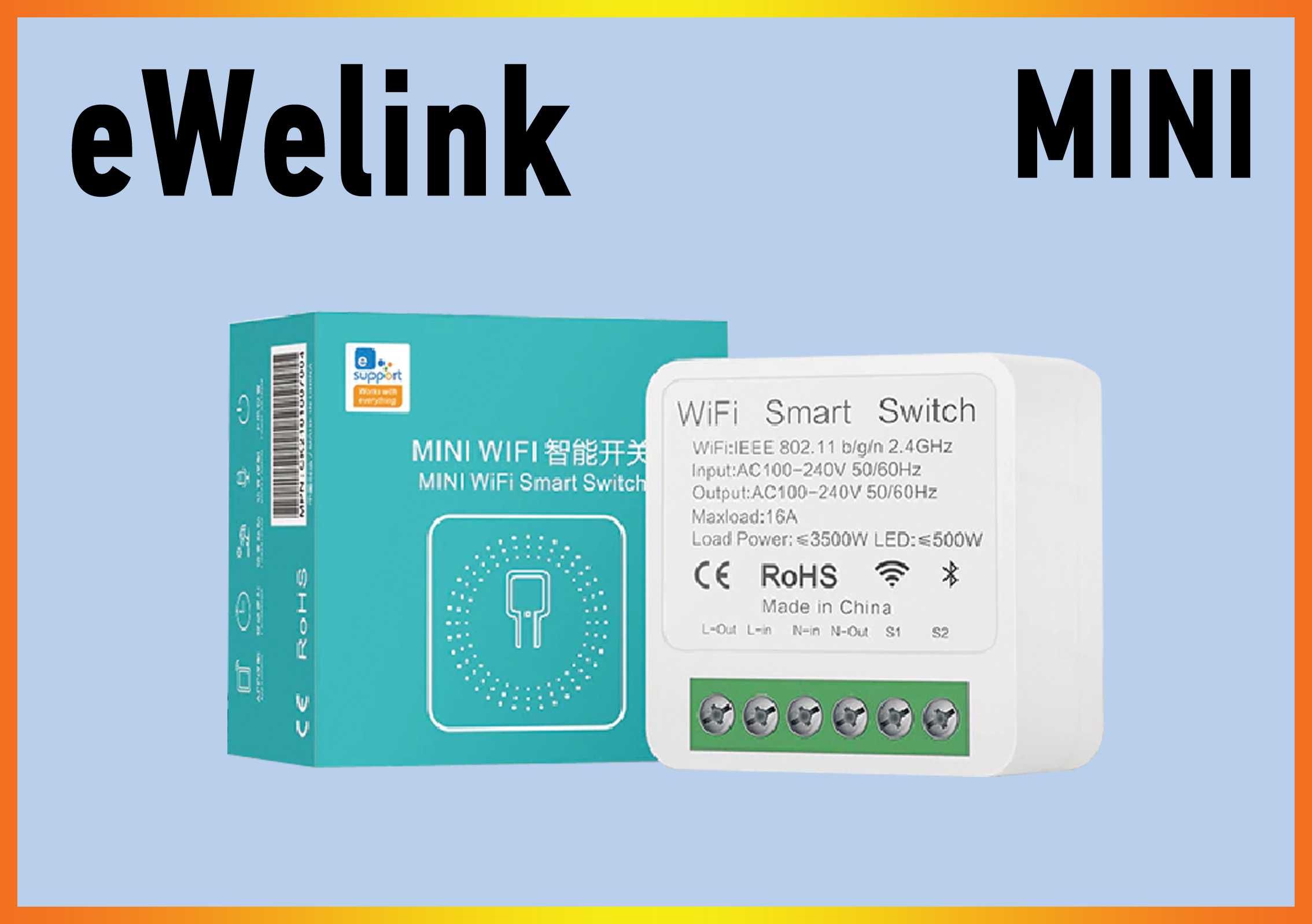 eWelink mini Умное мини WIFI реле с таймером