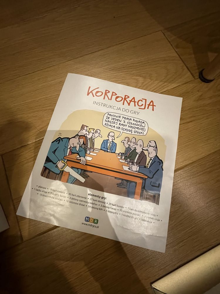 Gra planszowa Korporacja