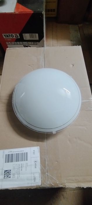 Lampa sufitowa szklana