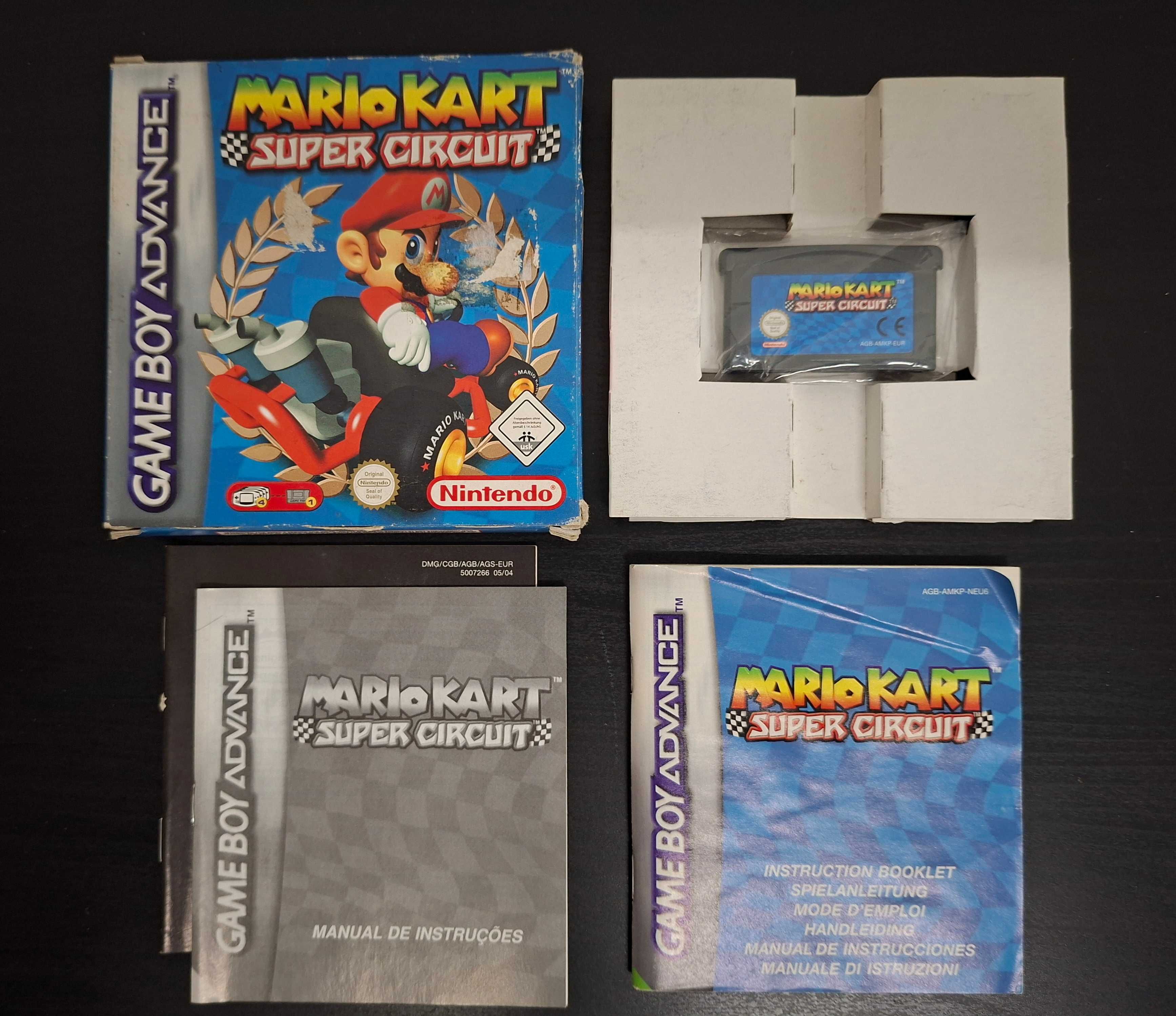 Mario Kart Super Circuit Ver. Pal